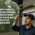 Why Garage Door Springs Break More Often in Wet Seattle Weather